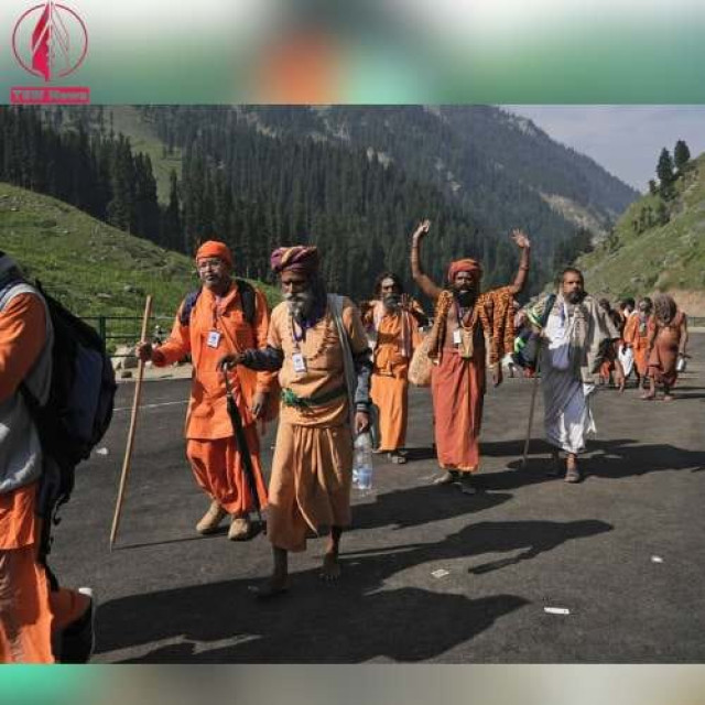 New Groups Of Pilgrims Set Out For The Amarnath Yatra 2023 From Srinagar